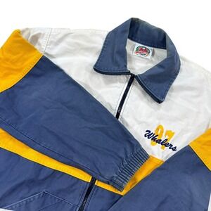 Barbarian Jacket Men's Large Colorblock Vintage 90s 97 Whalers Harrington Canada